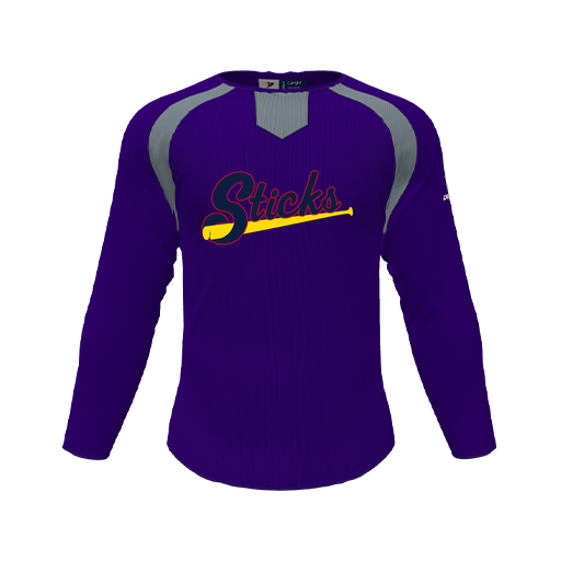 [CUS-DFW-PULL-FLC-CNK-LSL-PUR-YS-LOGO1] Pullover (Youth S, Purple, Logo 1)