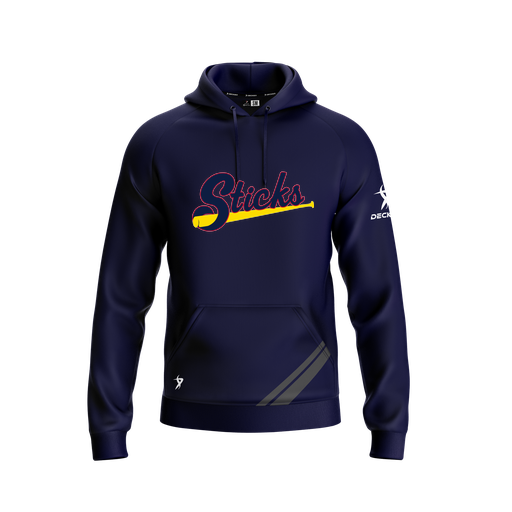 [FOLHSMNV-YXS-LOGO1] Decker Summit Hoodie (Youth XS, Navy, Logo 1)