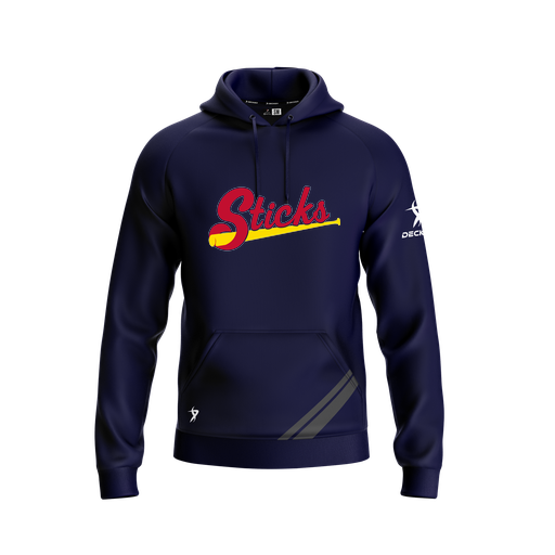 [FOLHSMNV-YXS-LOGO2] Decker Summit Hoodie (Youth XS, Navy, Logo 2)