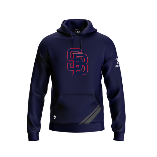 [FOLHSMNV-YXS-LOGO3] Decker Summit Hoodie (Youth XS, Navy, Logo 3)