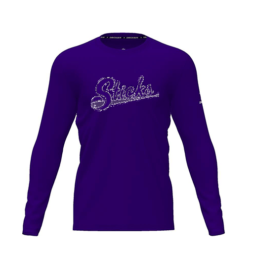 [FTLCDFPP-YXS-LOGO2] Dri Fit Performance T-Shirt (Youth XS, Purple, Logo 2, Long Sleeve)