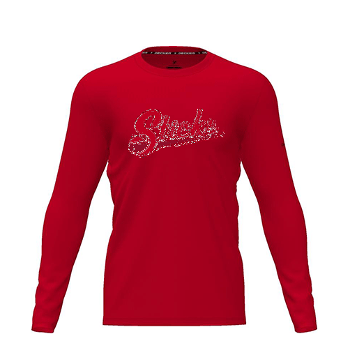 [FTLCDFRD-YXS-LOGO2] Dri Fit Performance T-Shirt (Youth XS, Red, Logo 2, Long Sleeve)