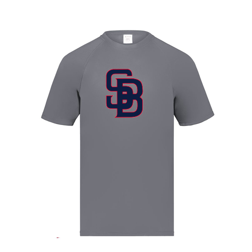 [2790.059.S-LOGO3] Men's Smooth Sport T-Shirt (Adult S, Gray, Logo 3)