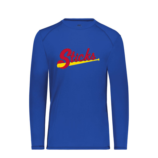 [6846.060.S-LOGO2] Youth SoftTouch Long Sleeve (Youth S, Royal, Logo 2)