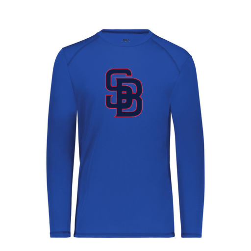 [6846.060.S-LOGO3] Youth SoftTouch Long Sleeve (Youth S, Royal, Logo 3)