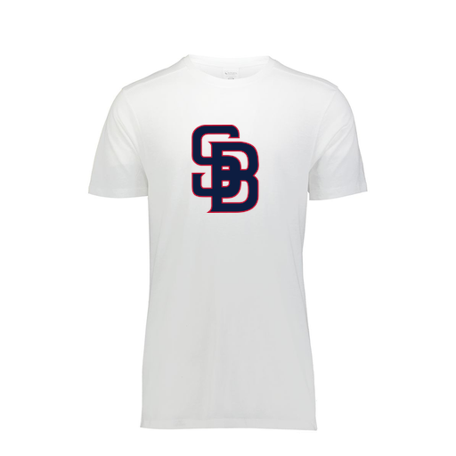 [3066.005.S-LOGO3] Youth Ultra-blend T-Shirt (Youth S, White, Logo 3)