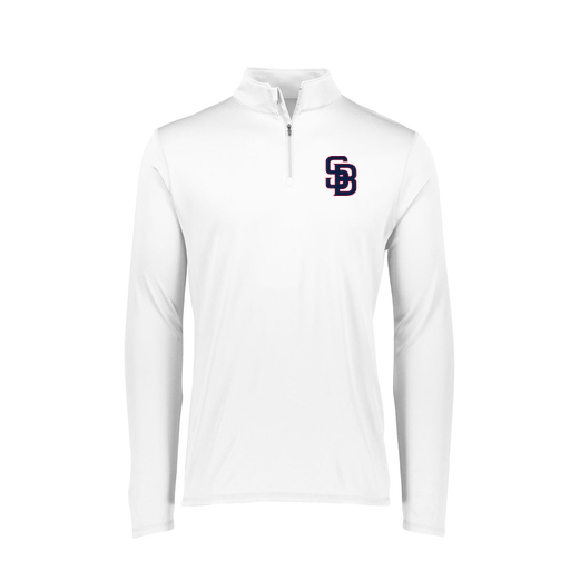 [FTLQFLWH-FAXS-LOGO3] Decker Women's Flex-Lite 1/4 Zip Shirt (Female Adult XS, White, Logo 3)