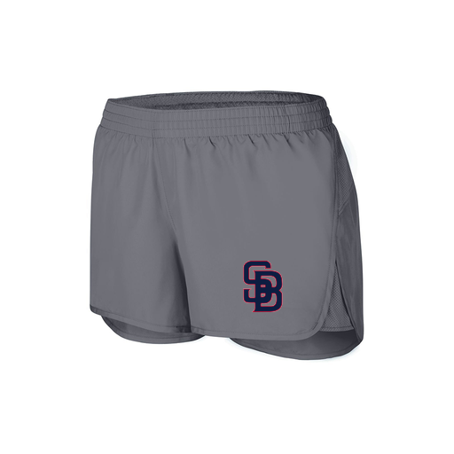 [2430.059.XS-LOGO3] Women's Performance Shorts (Female Adult XS, grey, Logo 3)