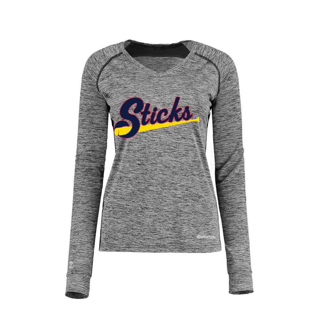Ladies Electric Long Sleeve Shirt