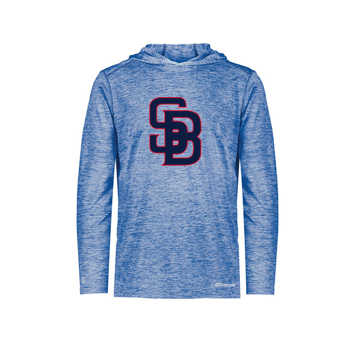 [FOLHCGRY-AS-LOGO3] Decker Men's Charge Hoodie (Adult S, Royal, Logo 3)