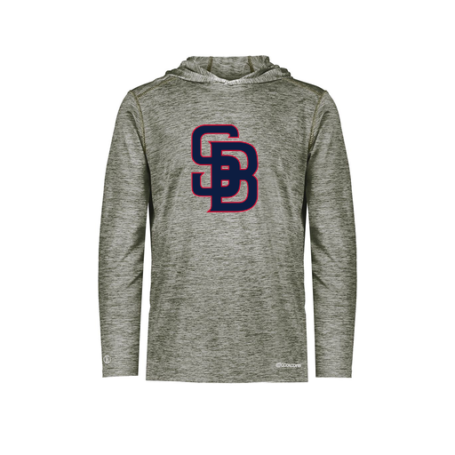 [CUS-DFW-CHGHOOD-PER-LSL-GRY-AS-LOGO3] Men's Charge Hoodie (Adult S, Gray, Logo 3)