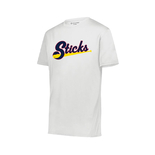 [222818.005.S-LOGO1] Men's Movement Dri Fit Shirt (Adult S, White, Logo 1)