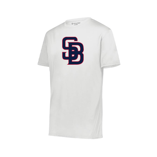 [222818.005.S-LOGO3] Men's Movement Dri Fit Shirt (Adult S, White, Logo 3)