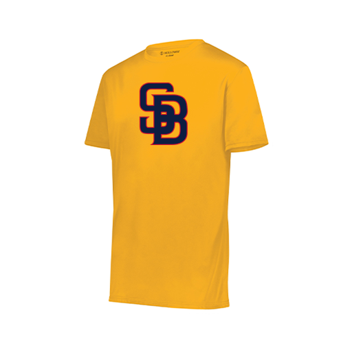 [222819.025.XXS-LOGO3] Youth Movement Dri Fit Shirt (Youth XXS, Athletic Gold, Logo 3)