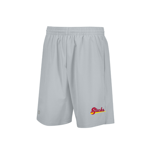 [229656-SIL-YS-LOGO2] Youth Weld Short (Youth S, Silver, Logo 2)