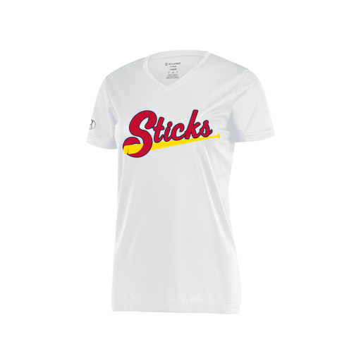 [222820.005.S-LOGO2] Ladies Movement Dri Fit Shirt (Female Adult S, White, Logo 2)
