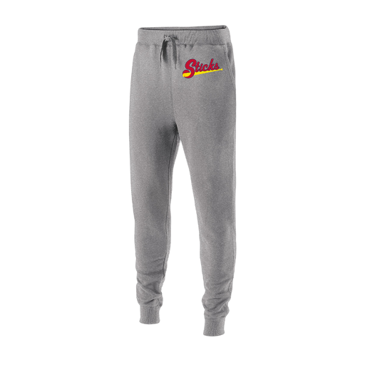 [229558.017.XS-LOGO5] Men's 60/40 Fleece Jogger (Adult XS, Silver, Logo 5)