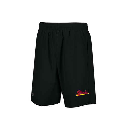 [229556.080.XS-LOGO5] Men's Weld Short (Adult XS, Black, Logo 5)