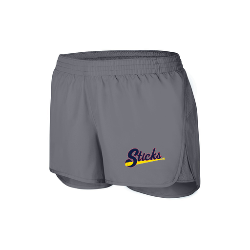 [2430.059.XS-LOGO4] Women's Performance Shorts (Female Adult XS, grey, Logo 4)