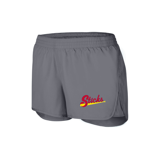 [2430.059.XS-LOGO5] Women's Performance Shorts (Female Adult XS, grey, Logo 5)
